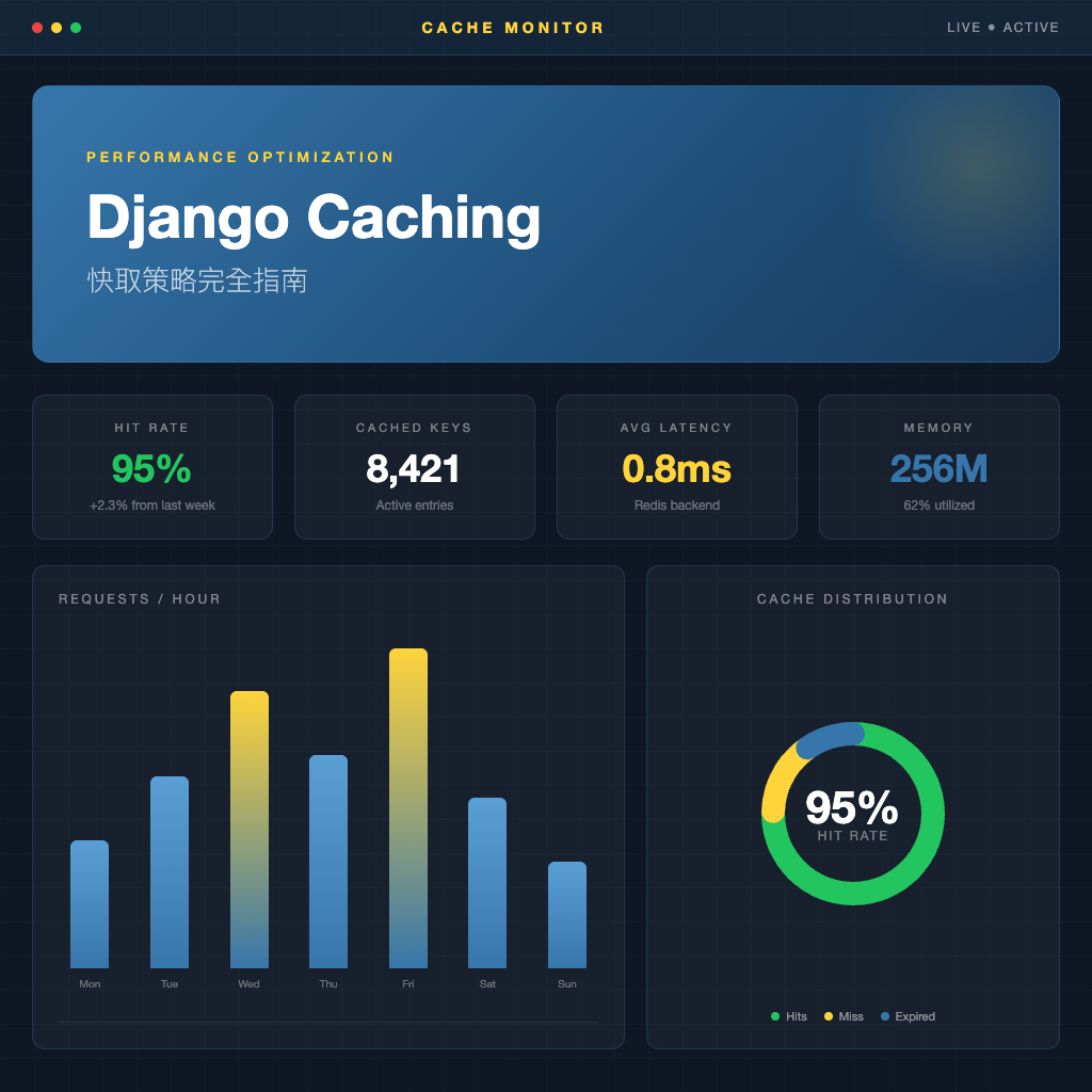 Django Caching 快取策略完全指南 | Django 教學