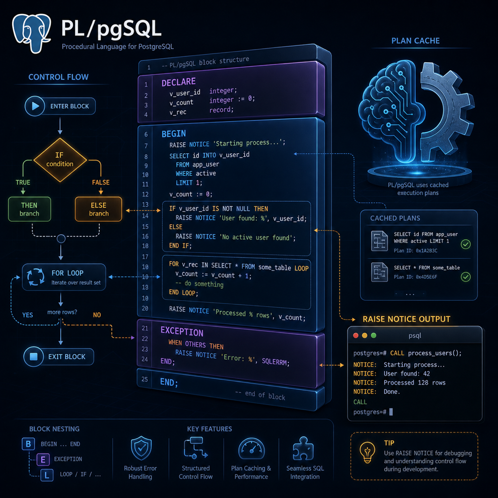 PL/pgSQL 程式語言：PostgreSQL 伺服器端程式設計完全指南 | PostgreSQL